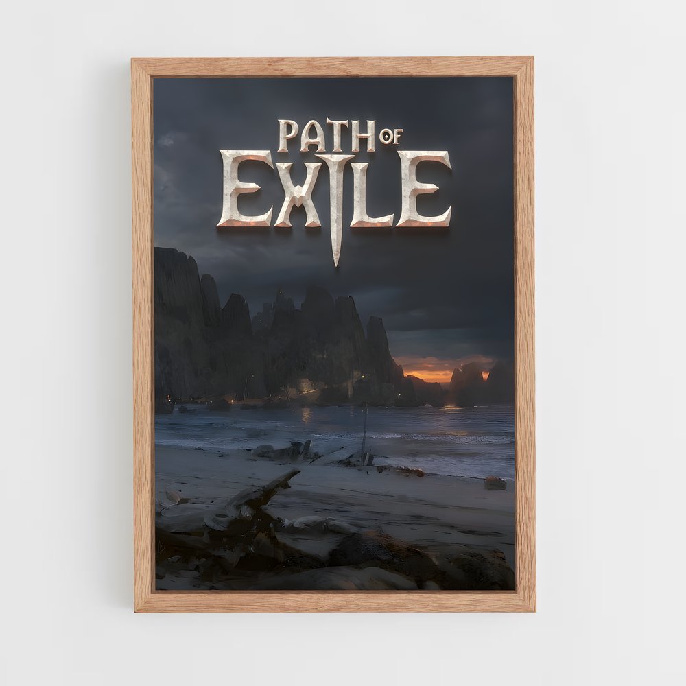 Poster Rivage de l'Éternité – affiche Path of exile (vue 4)